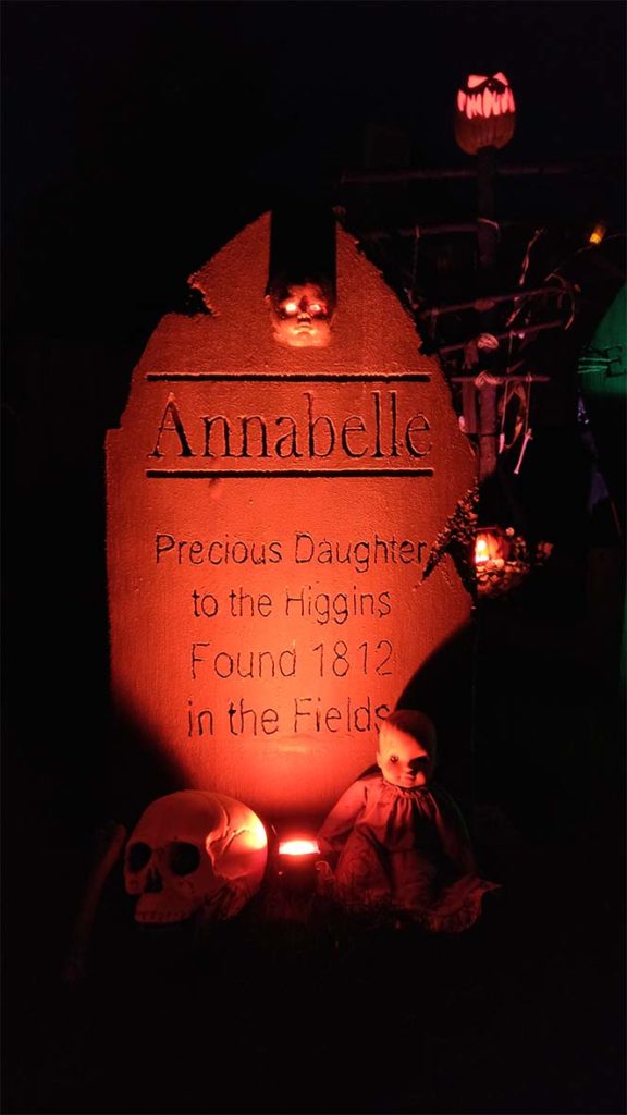 Annabelle tombstone